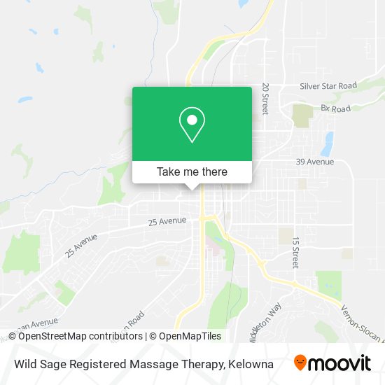 Wild Sage Registered Massage Therapy plan