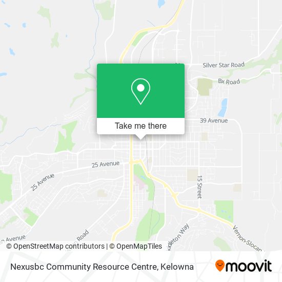 Nexusbc Community Resource Centre map