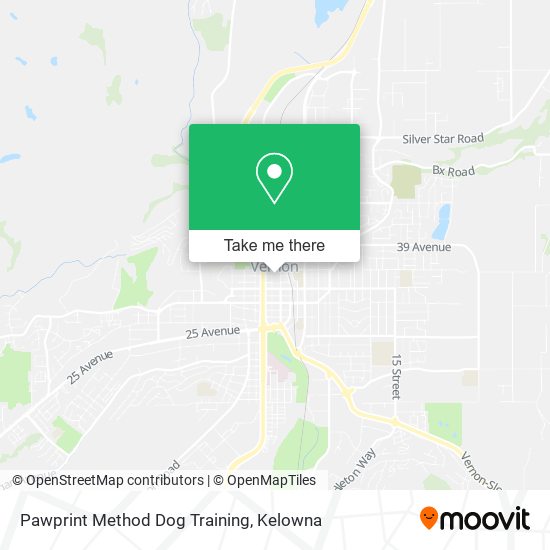 Pawprint Method Dog Training map