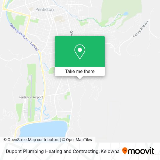 Dupont Plumbing Heating and Contracting map