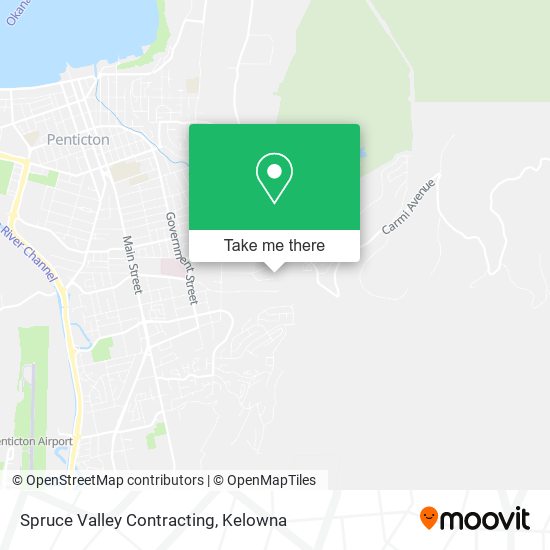 Spruce Valley Contracting map