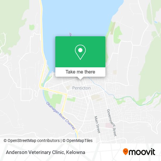 Anderson Veterinary Clinic map