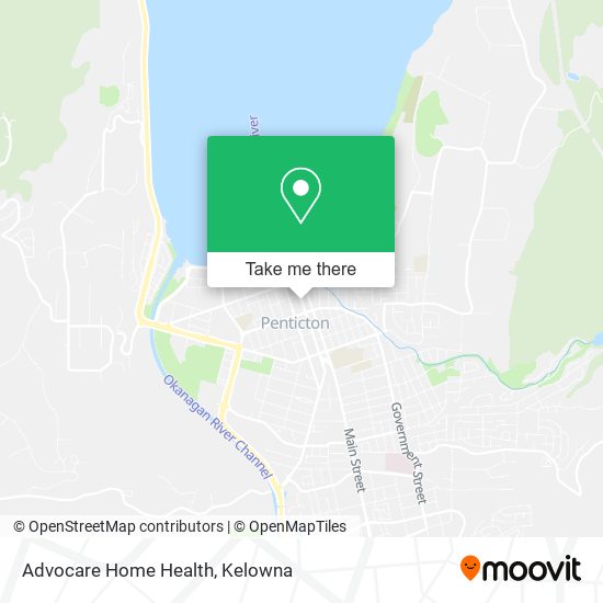 Advocare Home Health map