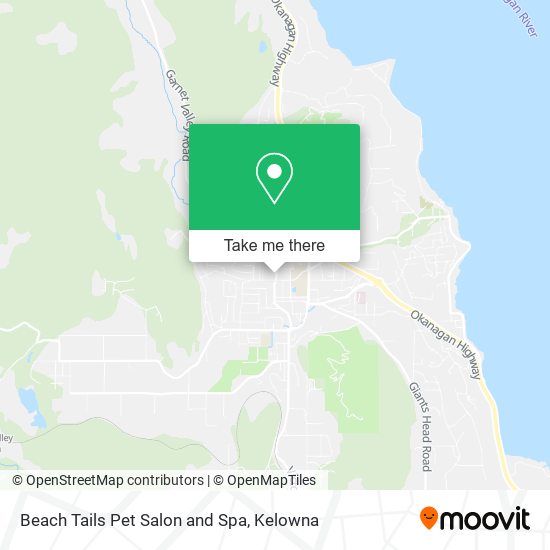 Beach Tails Pet Salon and Spa plan
