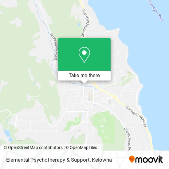 Elemental Psychotherapy & Support map