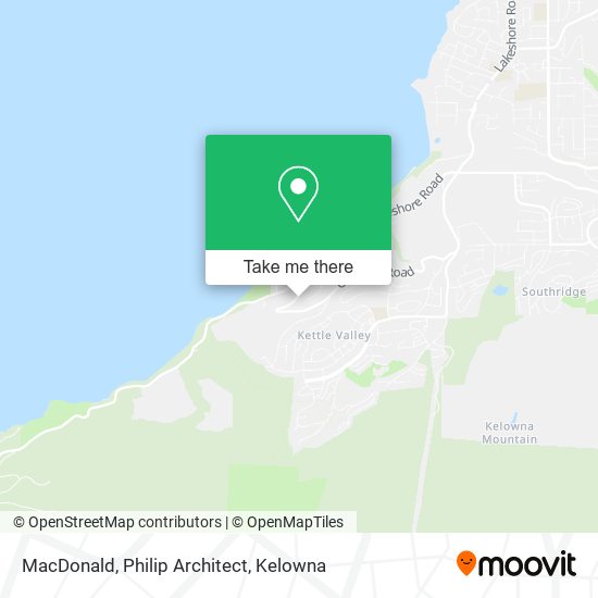 MacDonald, Philip Architect map