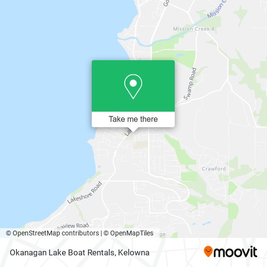 Okanagan Lake Boat Rentals plan
