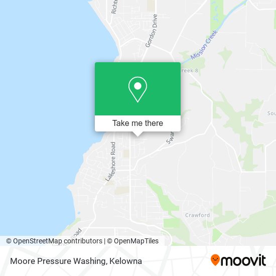 Moore Pressure Washing map