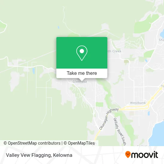 Valley Vew Flagging map