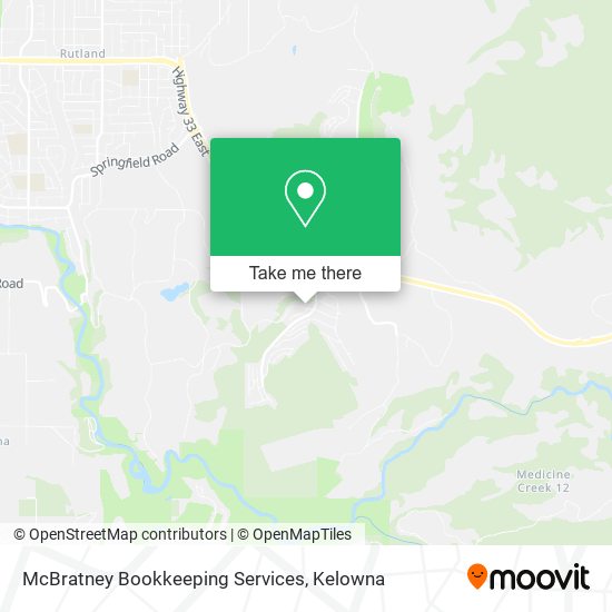 McBratney Bookkeeping Services map