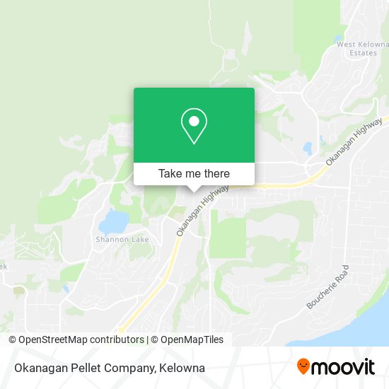 Okanagan Pellet Company map