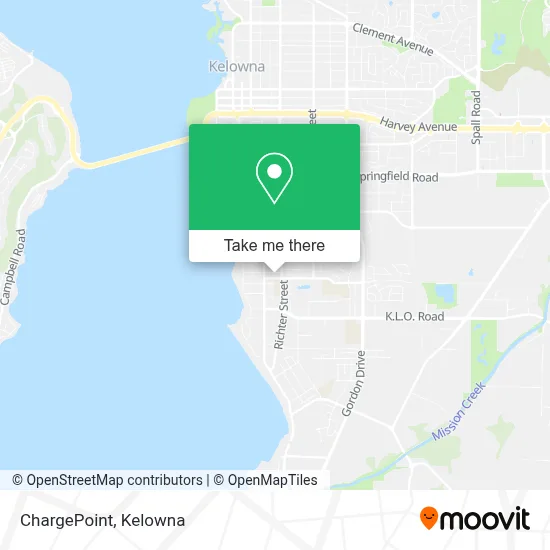 ChargePoint map