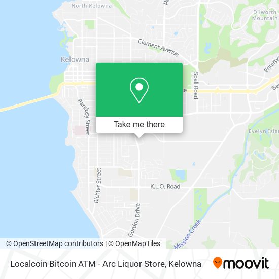 Localcoin Bitcoin ATM - Arc Liquor Store map