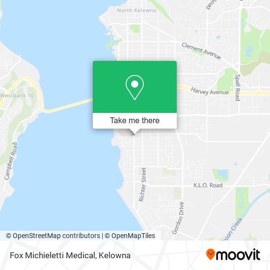 Fox Michieletti Medical map