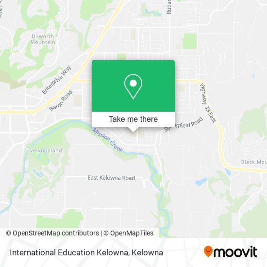 International Education Kelowna plan