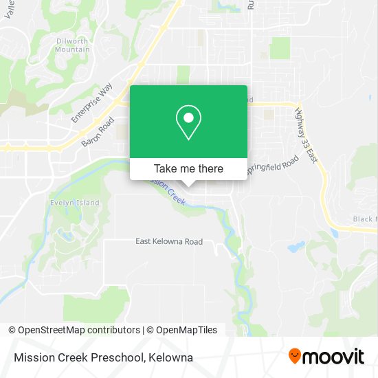 Mission Creek Preschool map