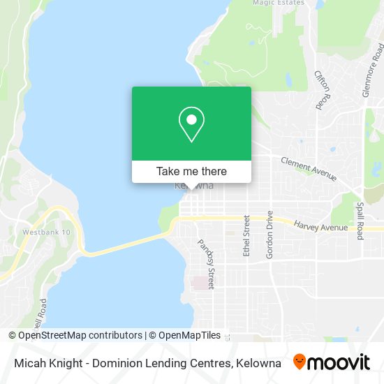 Micah Knight - Dominion Lending Centres map