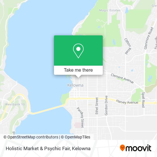 Holistic Market & Psychic Fair map