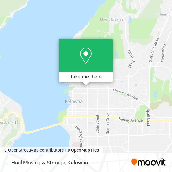 U-Haul Moving & Storage map