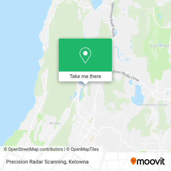Precision Radar Scanning map