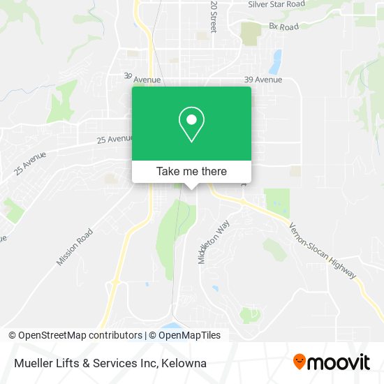 Mueller Lifts & Services Inc map