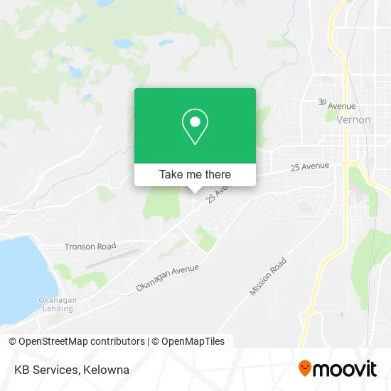 KB Services map