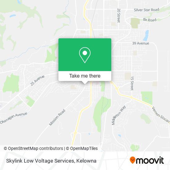 Skylink Low Voltage Services map