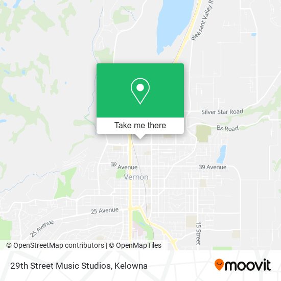 29th Street Music Studios map