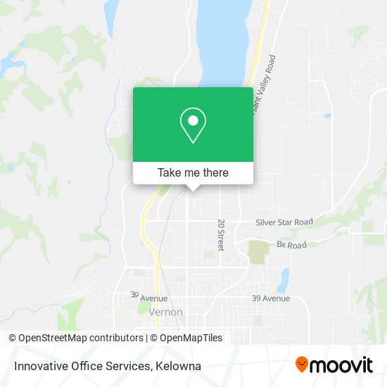 Innovative Office Services map
