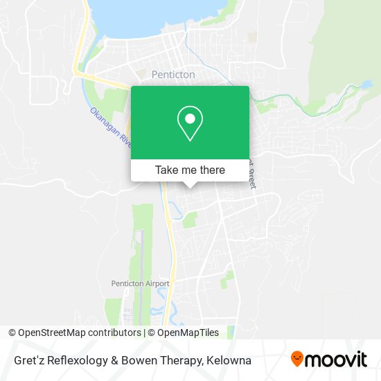 Gret'z Reflexology & Bowen Therapy map