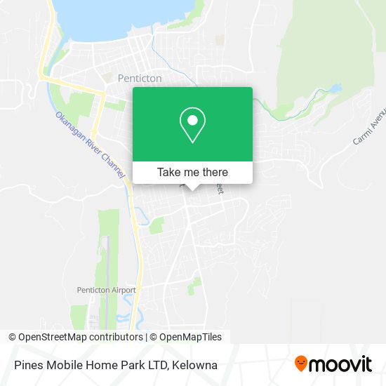 Pines Mobile Home Park LTD map