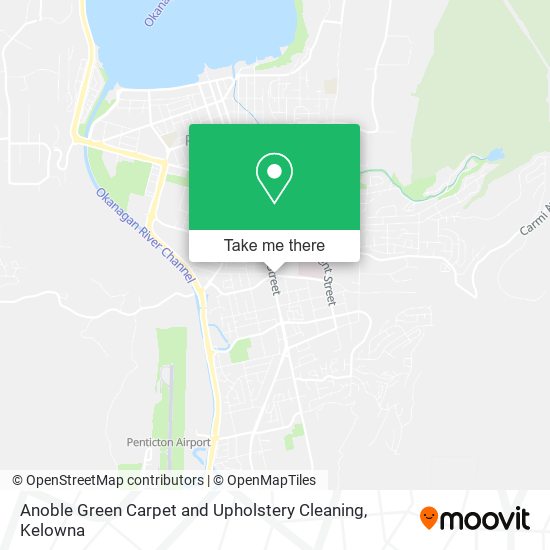 Anoble Green Carpet and Upholstery Cleaning map