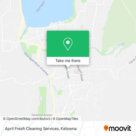 April Fresh Cleaning Services map