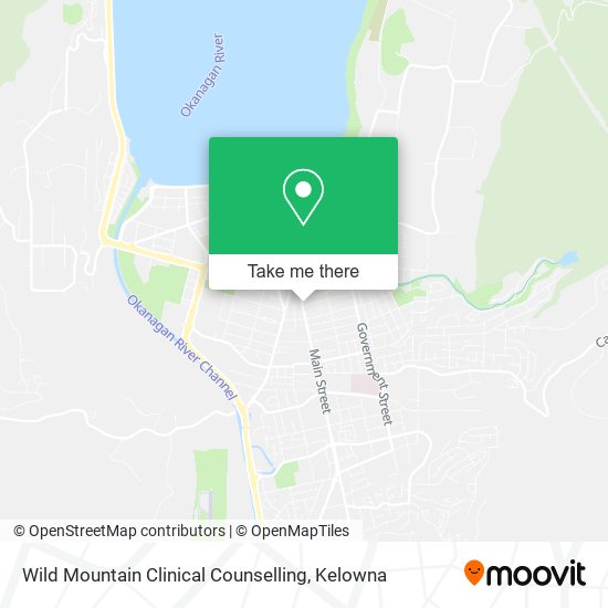 Wild Mountain Clinical Counselling map