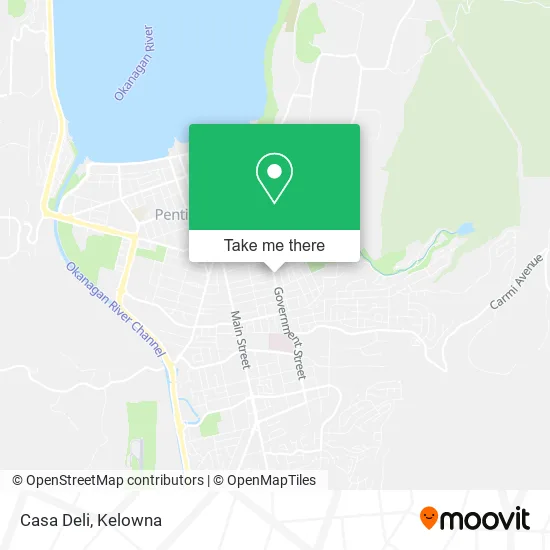 Casa Deli map