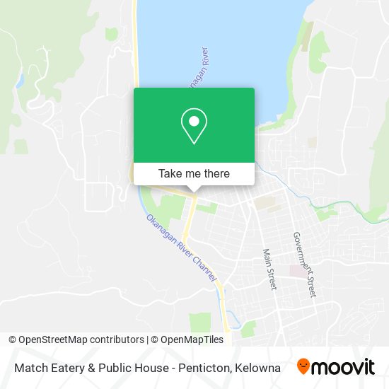 Match Eatery & Public House - Penticton plan