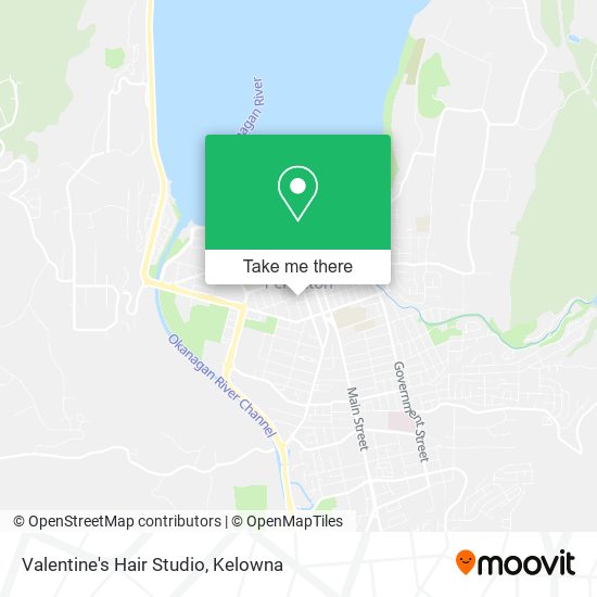 Valentine's Hair Studio map