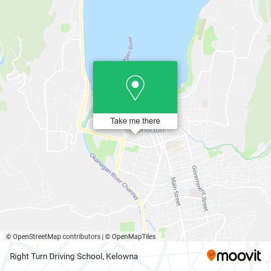 Right Turn Driving School map