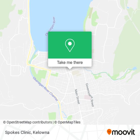 Spokes Clinic map