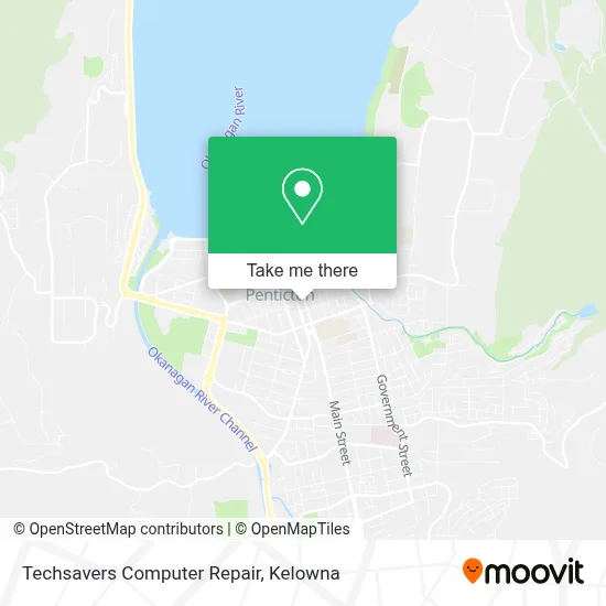 Techsavers Computer Repair map