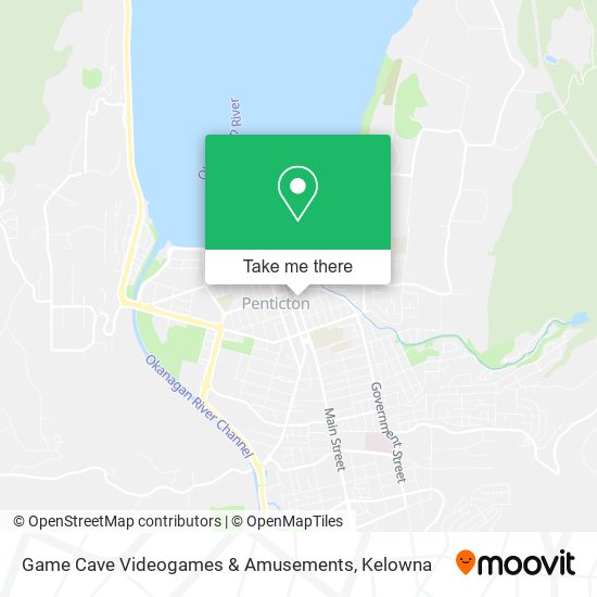 Game Cave Videogames & Amusements plan