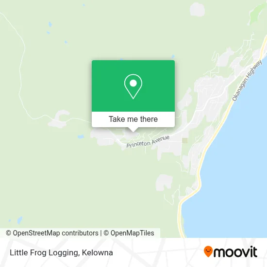 Little Frog Logging map