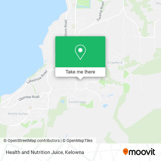 Health and Nutrition Juice map