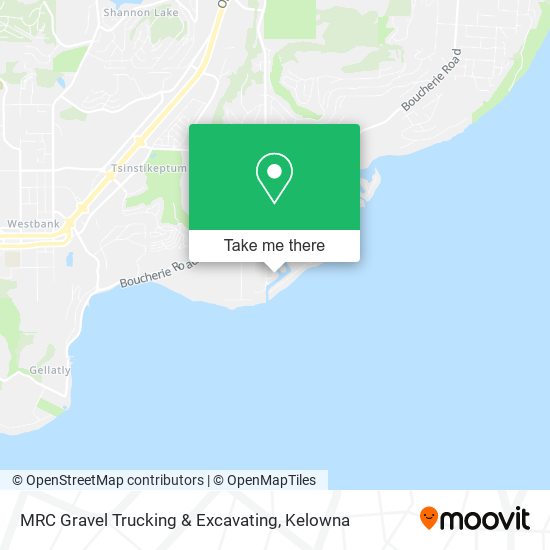MRC Gravel Trucking & Excavating map