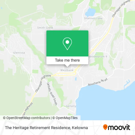 The Heritage Retirement Residence map