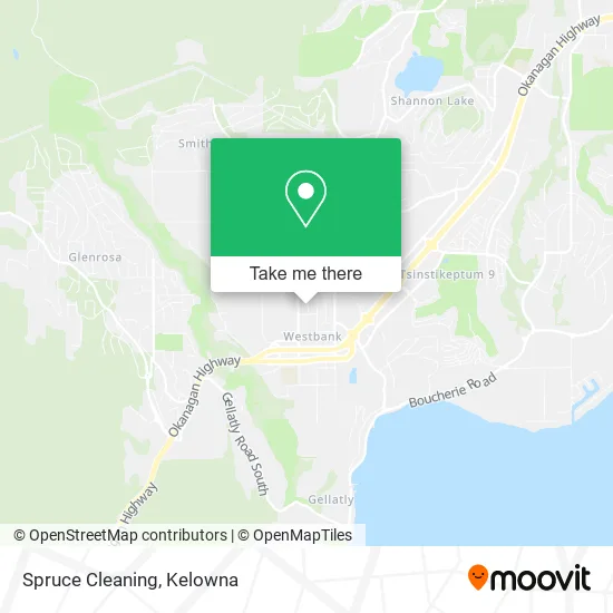 Spruce Cleaning map