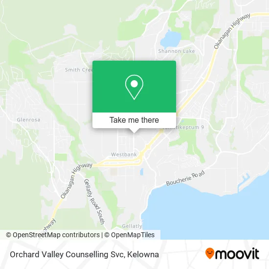 Orchard Valley Counselling Svc map