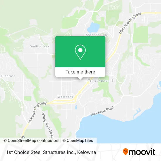 1st Choice Steel Structures Inc. map