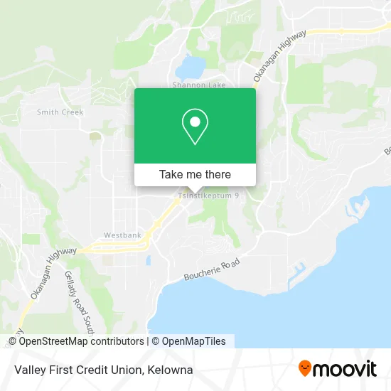Valley First Credit Union map