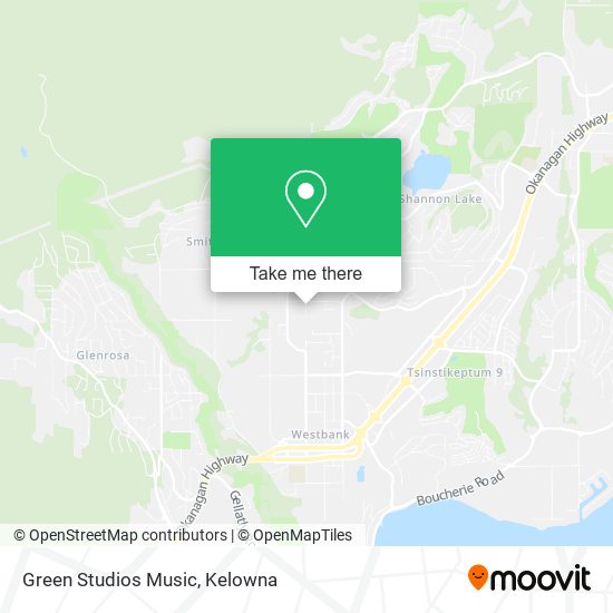 Green Studios Music map